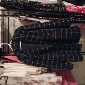 Plaid blazer